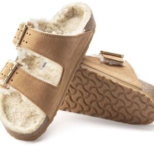 Birkenstock Arizona Mens Shearling Sandals